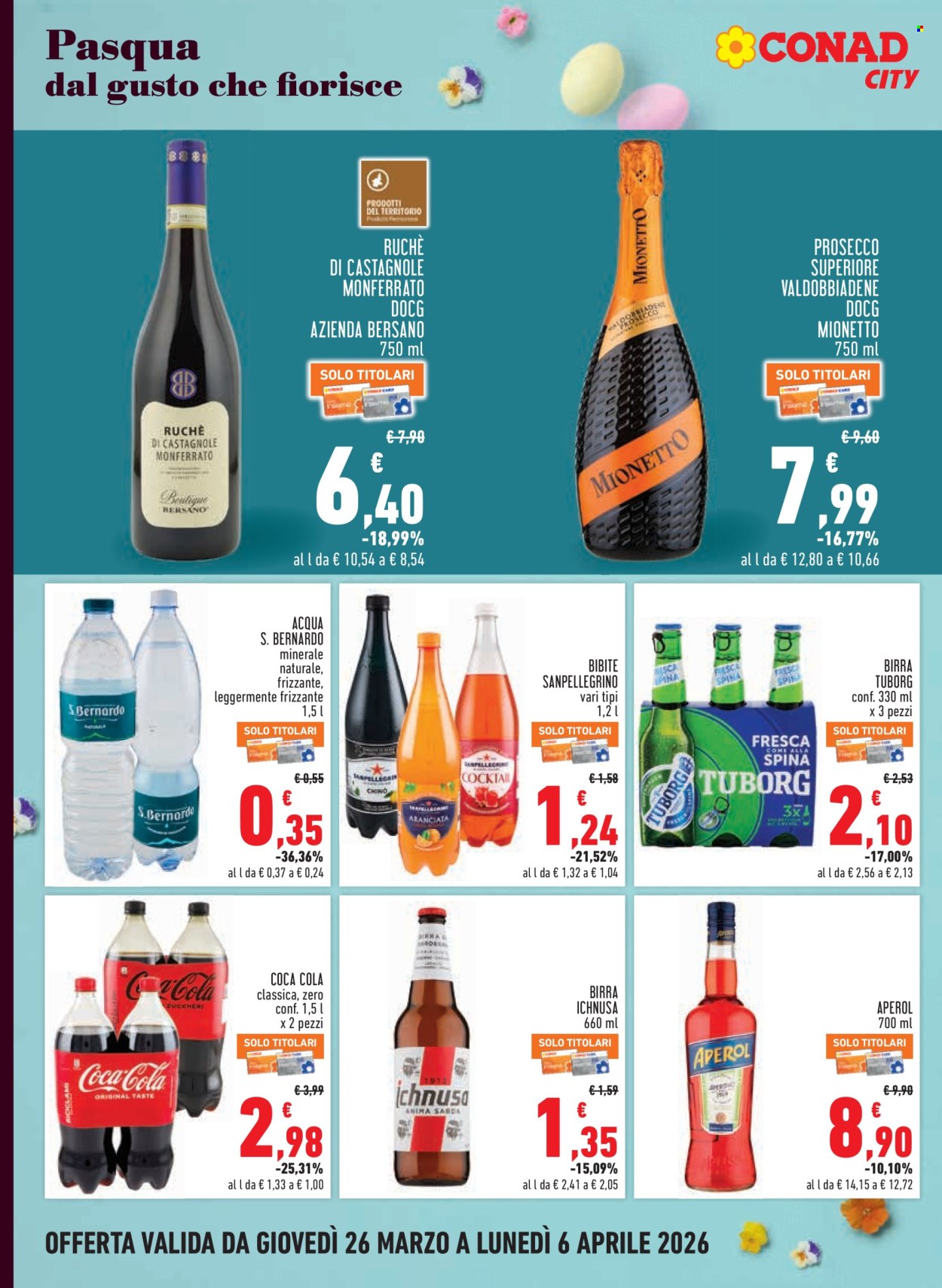 Volantino Conad - 26/3/2026 - 6/4/2026. Pagina 14