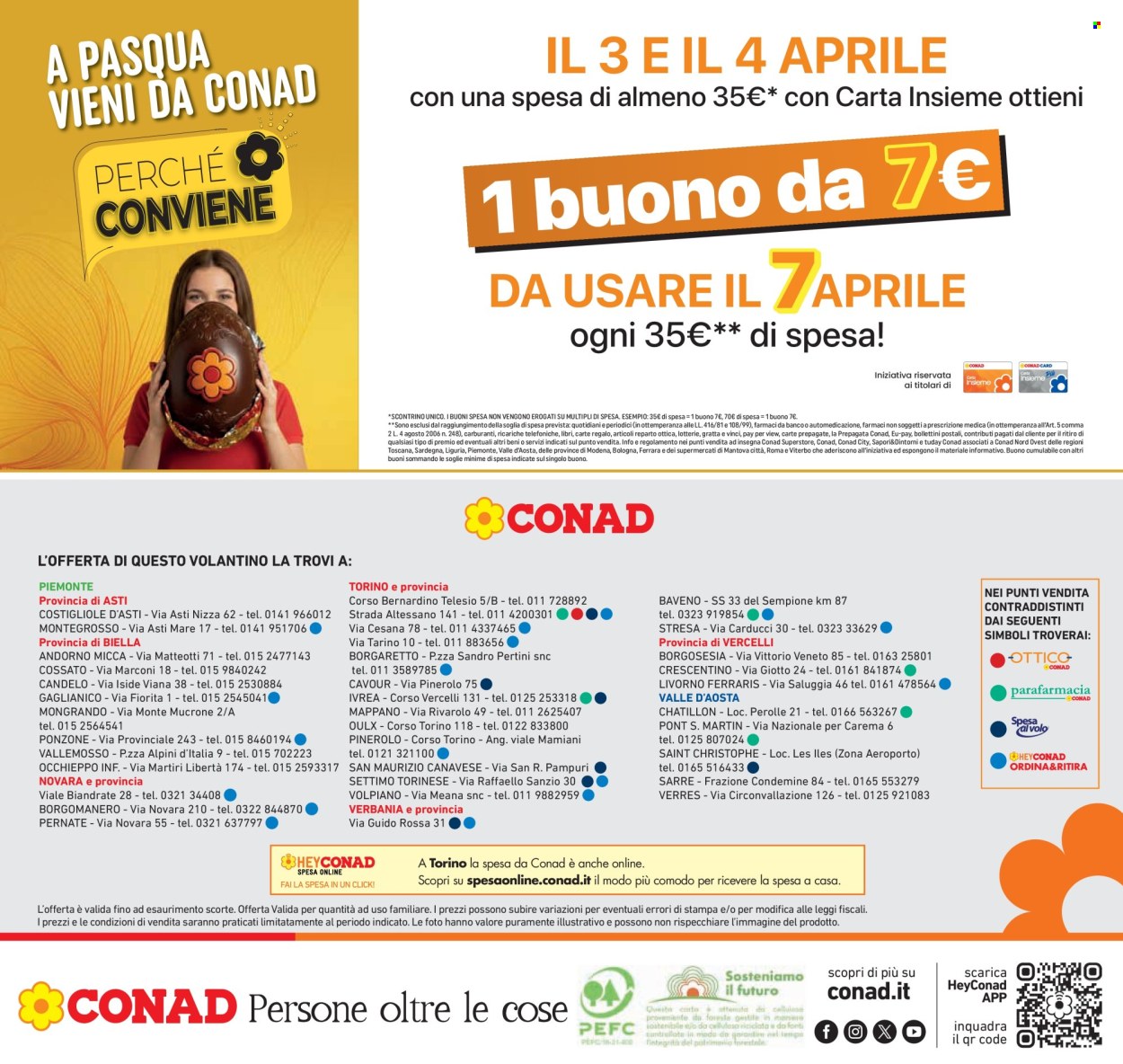 Volantino Conad - 26/3/2026 - 6/4/2026. Pagina 28