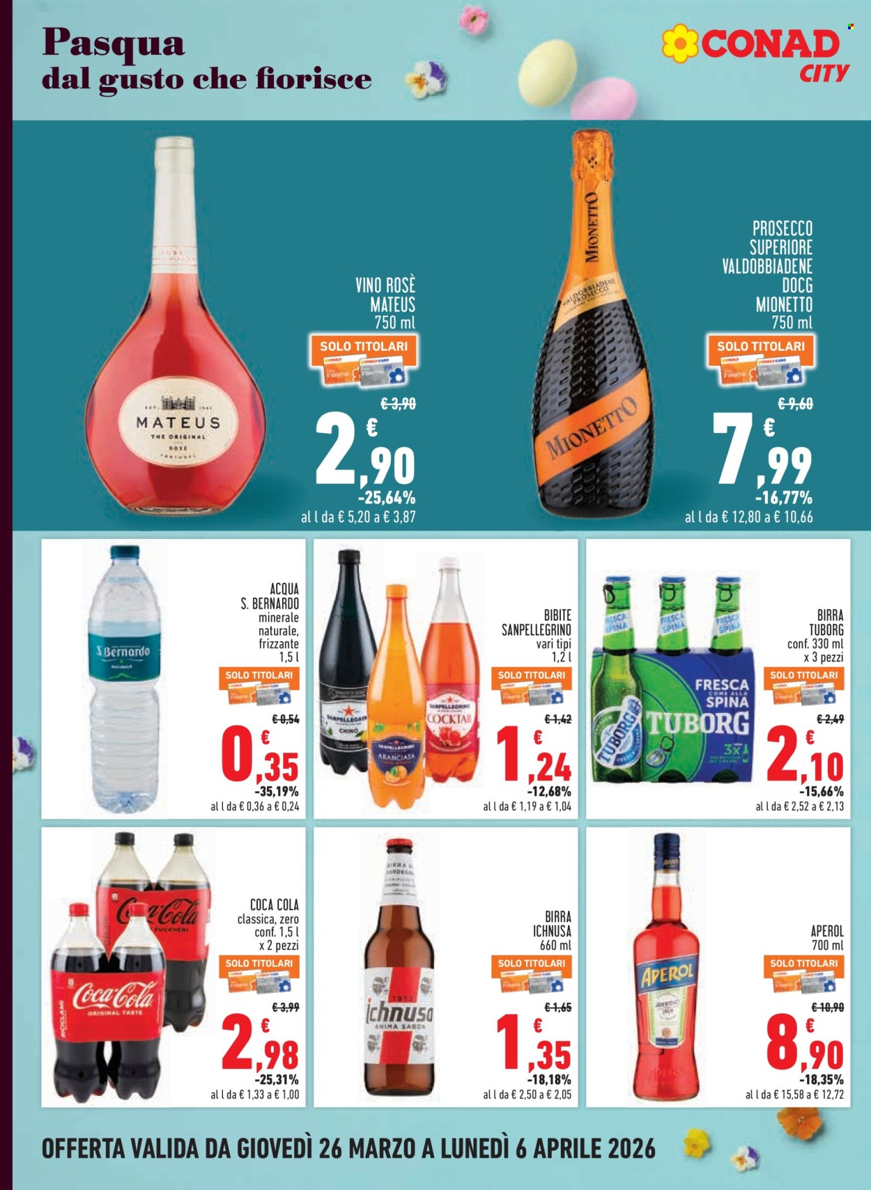 Volantino Conad - 26/3/2026 - 6/4/2026. Pagina 14