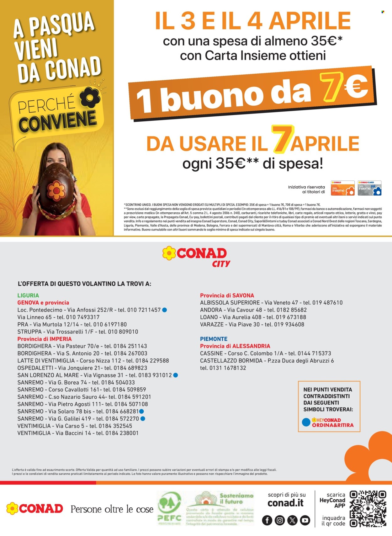 Volantino Conad - 26/3/2026 - 6/4/2026. Pagina 20