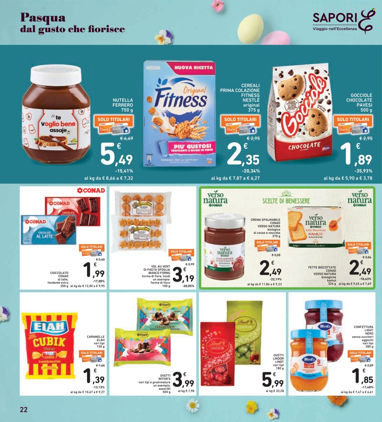 Volantino Spazio Conad - 26/3/2026 - 6/4/2026. Pagina 22