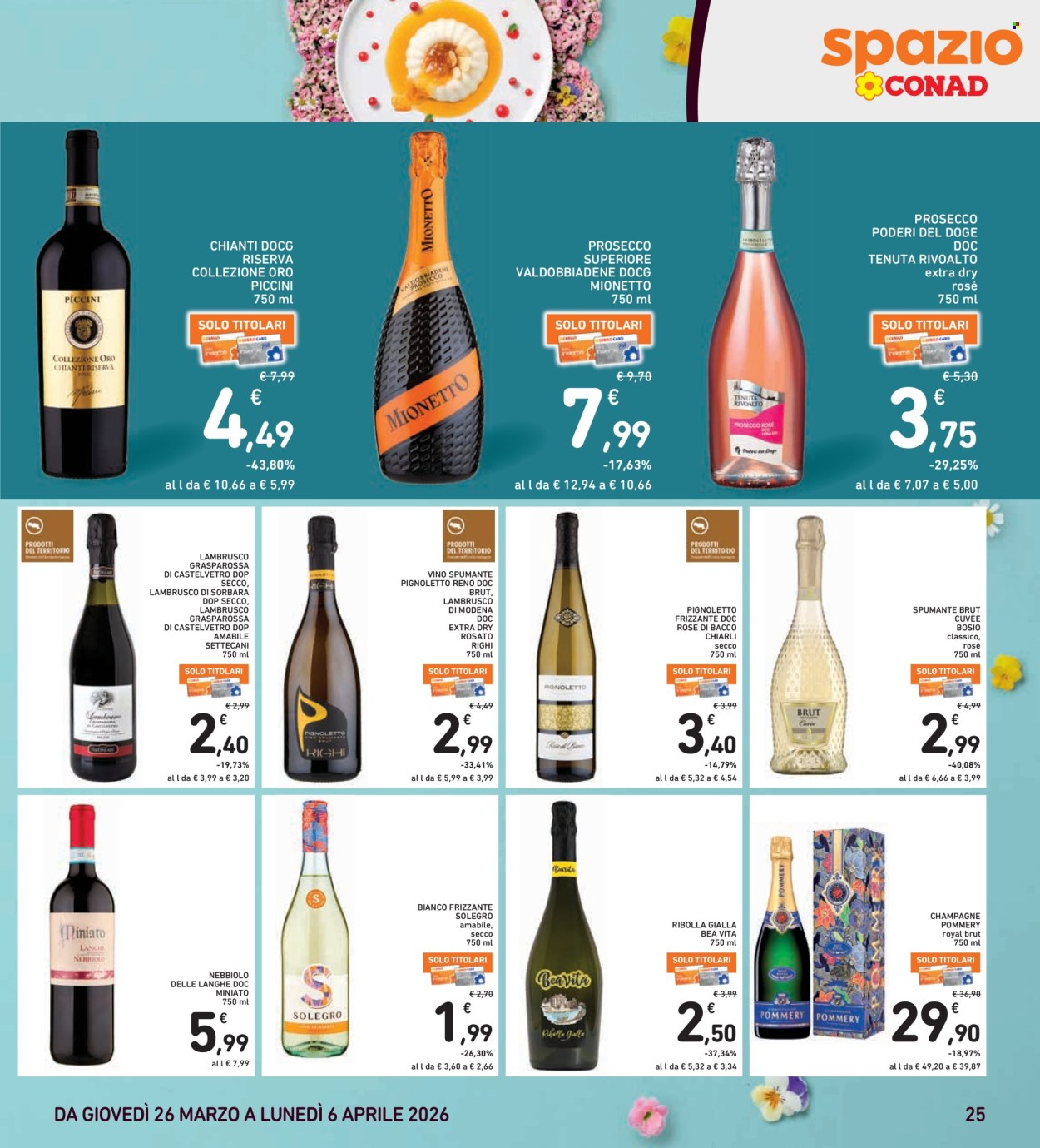 Volantino Spazio Conad - 26/3/2026 - 6/4/2026. Pagina 25