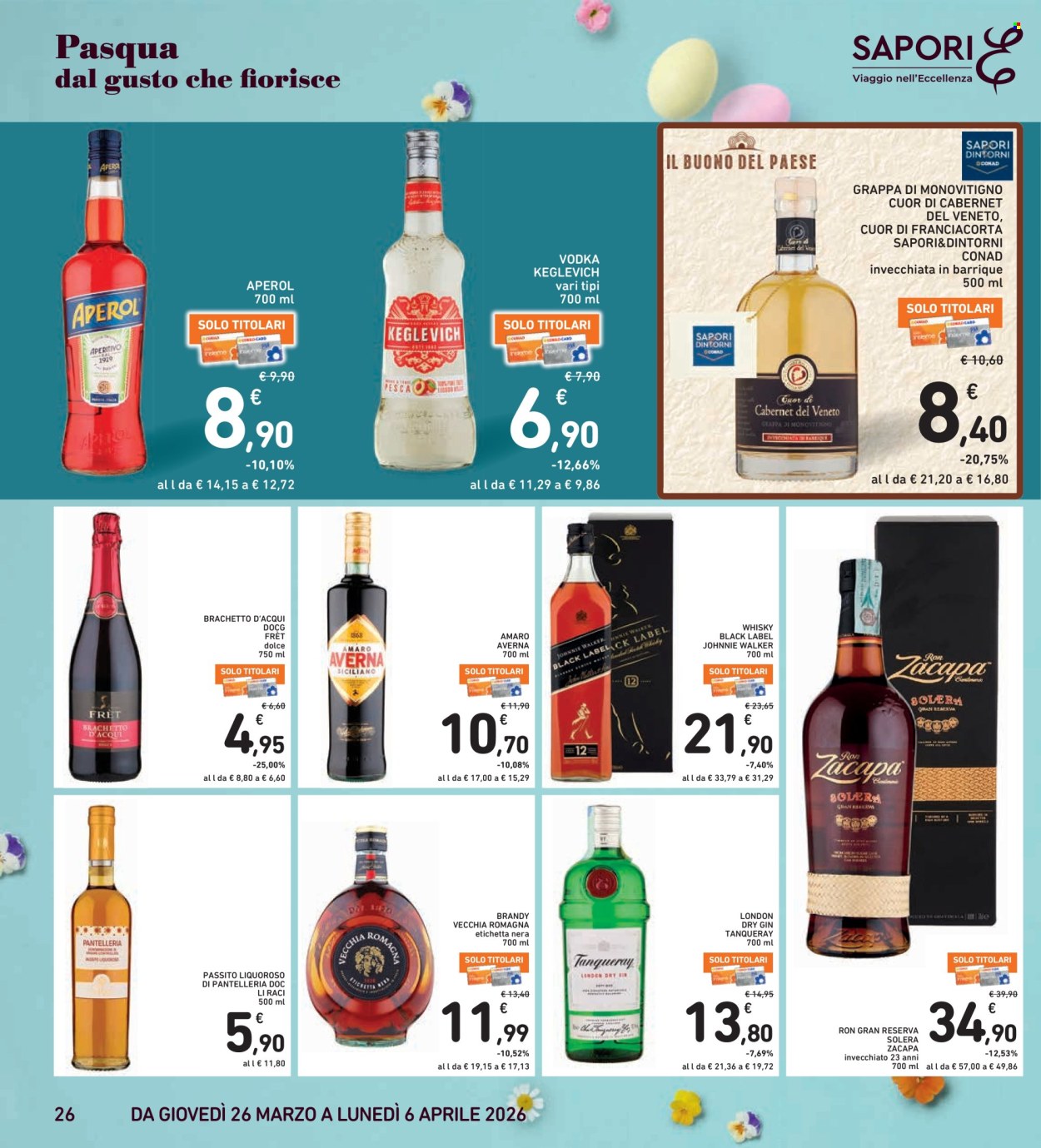 Volantino Spazio Conad - 26/3/2026 - 6/4/2026. Pagina 26