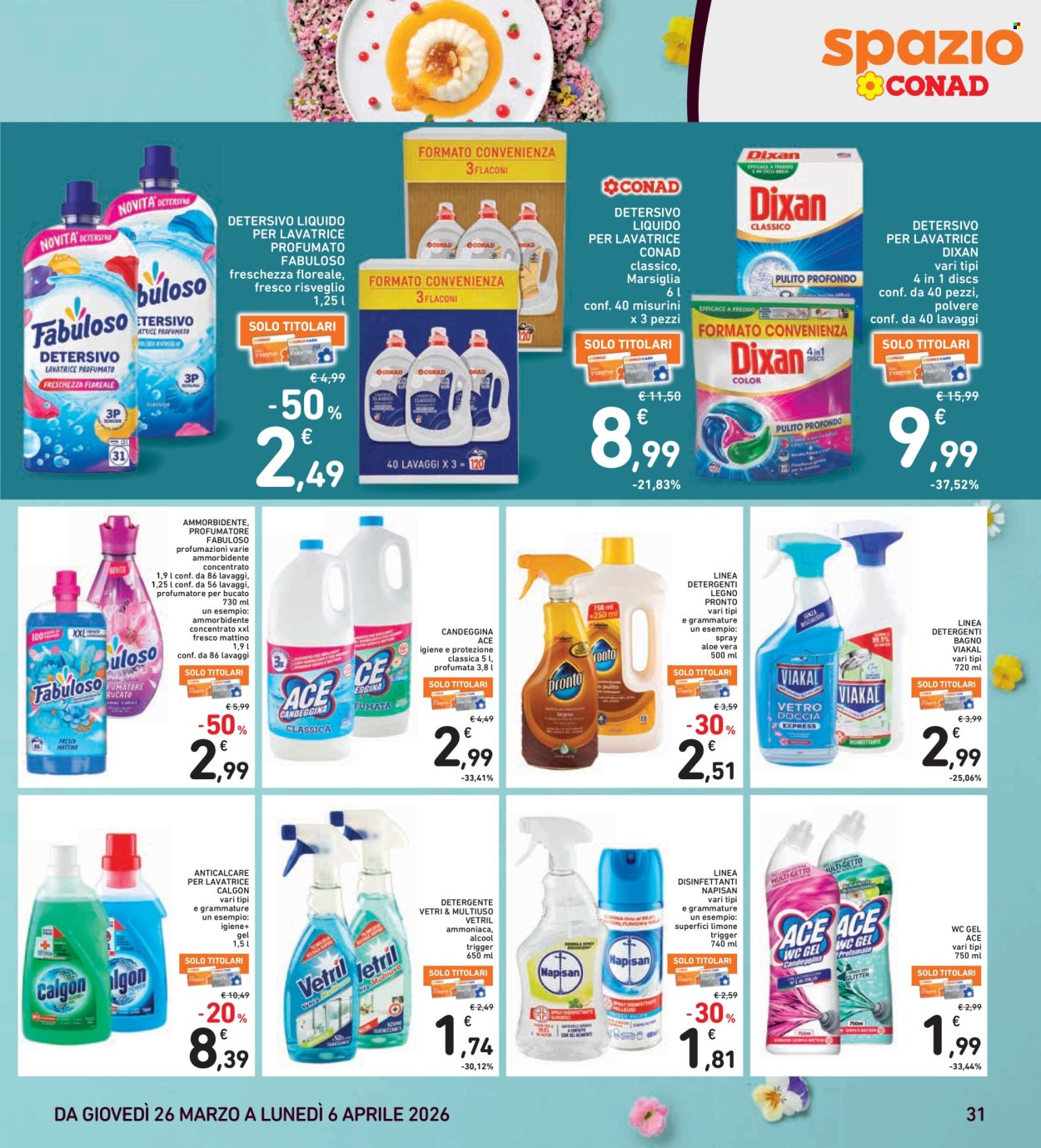 Volantino Spazio Conad - 26/3/2026 - 6/4/2026. Pagina 31