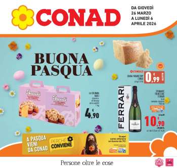 Volantino Conad - 26/3/2026 - 6/4/2026.