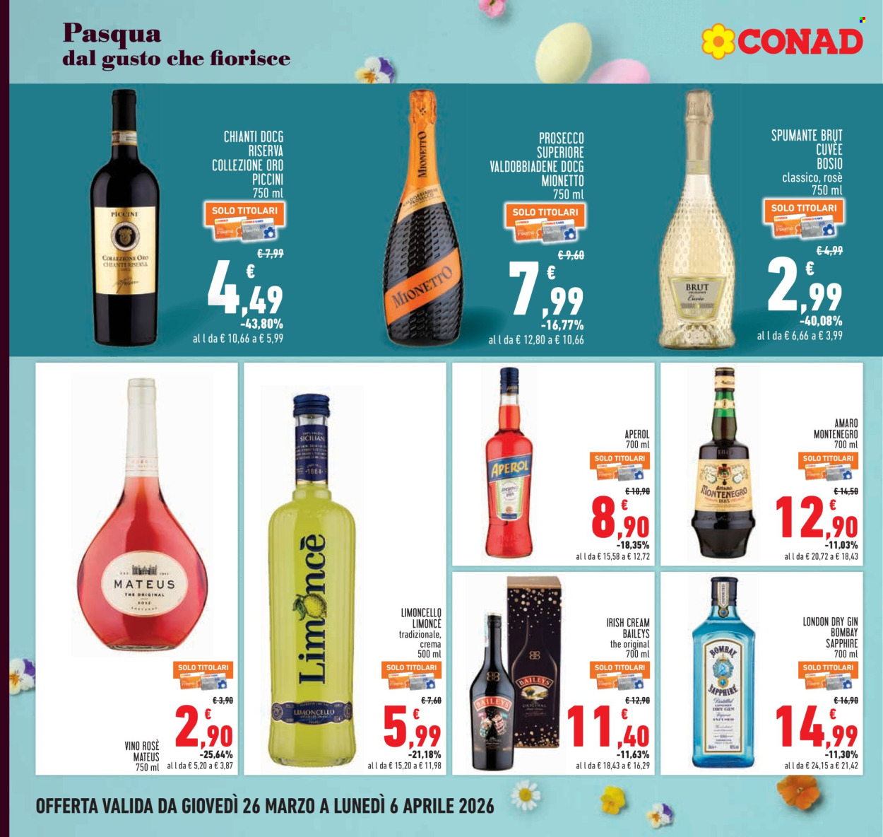 Volantino Conad - 26/3/2026 - 6/4/2026. Pagina 18