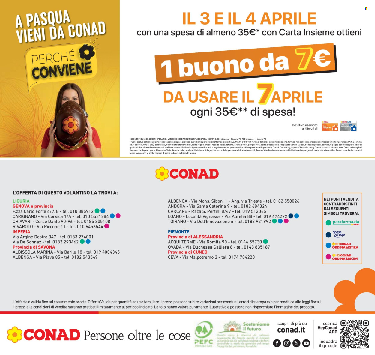 Volantino Conad - 26/3/2026 - 6/4/2026. Pagina 28