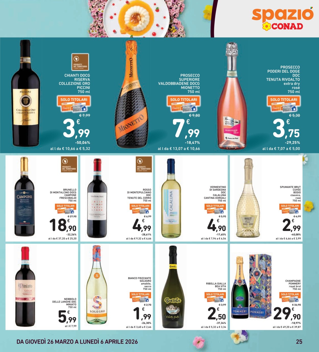 Volantino Spazio Conad - 26/3/2026 - 6/4/2026. Pagina 25