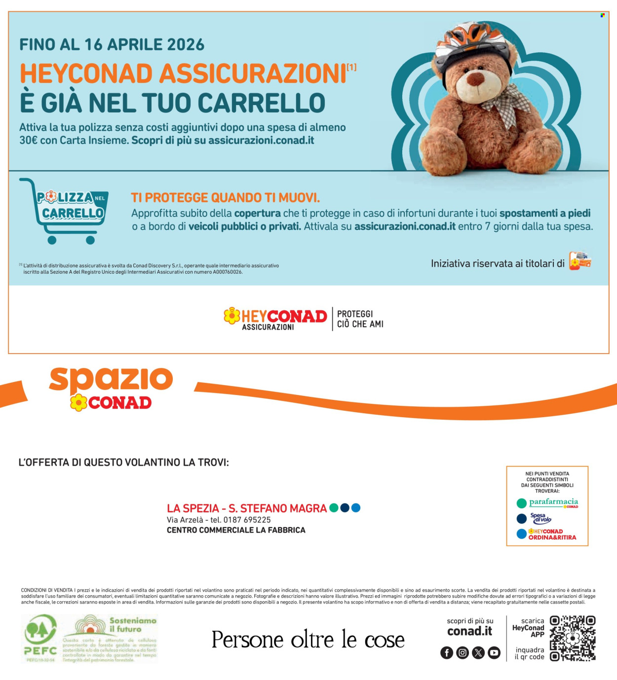 Volantino Spazio Conad - 26/3/2026 - 6/4/2026. Pagina 40
