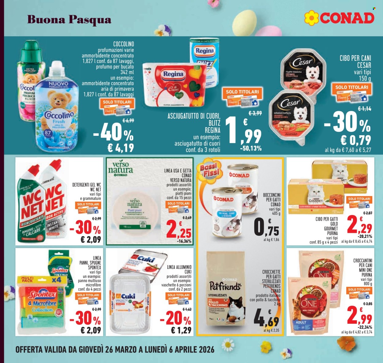 Volantino Conad - 26/3/2026 - 6/4/2026. Pagina 22