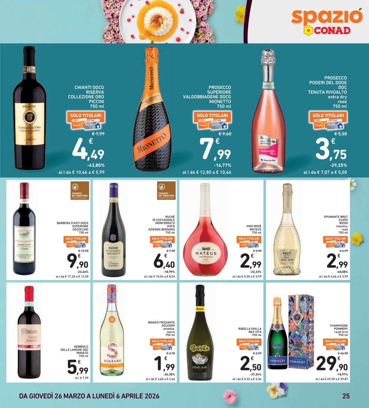 Volantino Spazio Conad - 26/3/2026 - 6/4/2026. Pagina 25