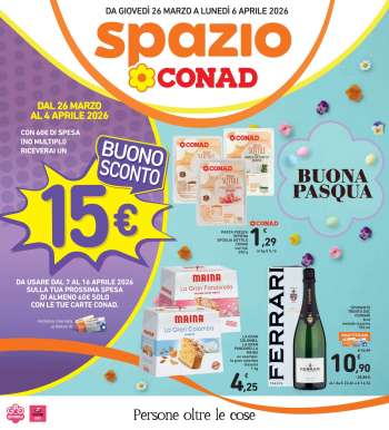 Volantino Spazio Conad - 26/3/2026 - 6/4/2026.