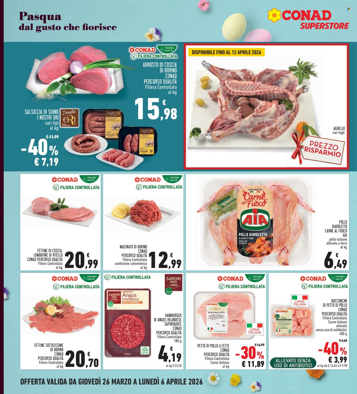 Volantino Conad - 26/3/2026 - 6/4/2026. Pagina 6