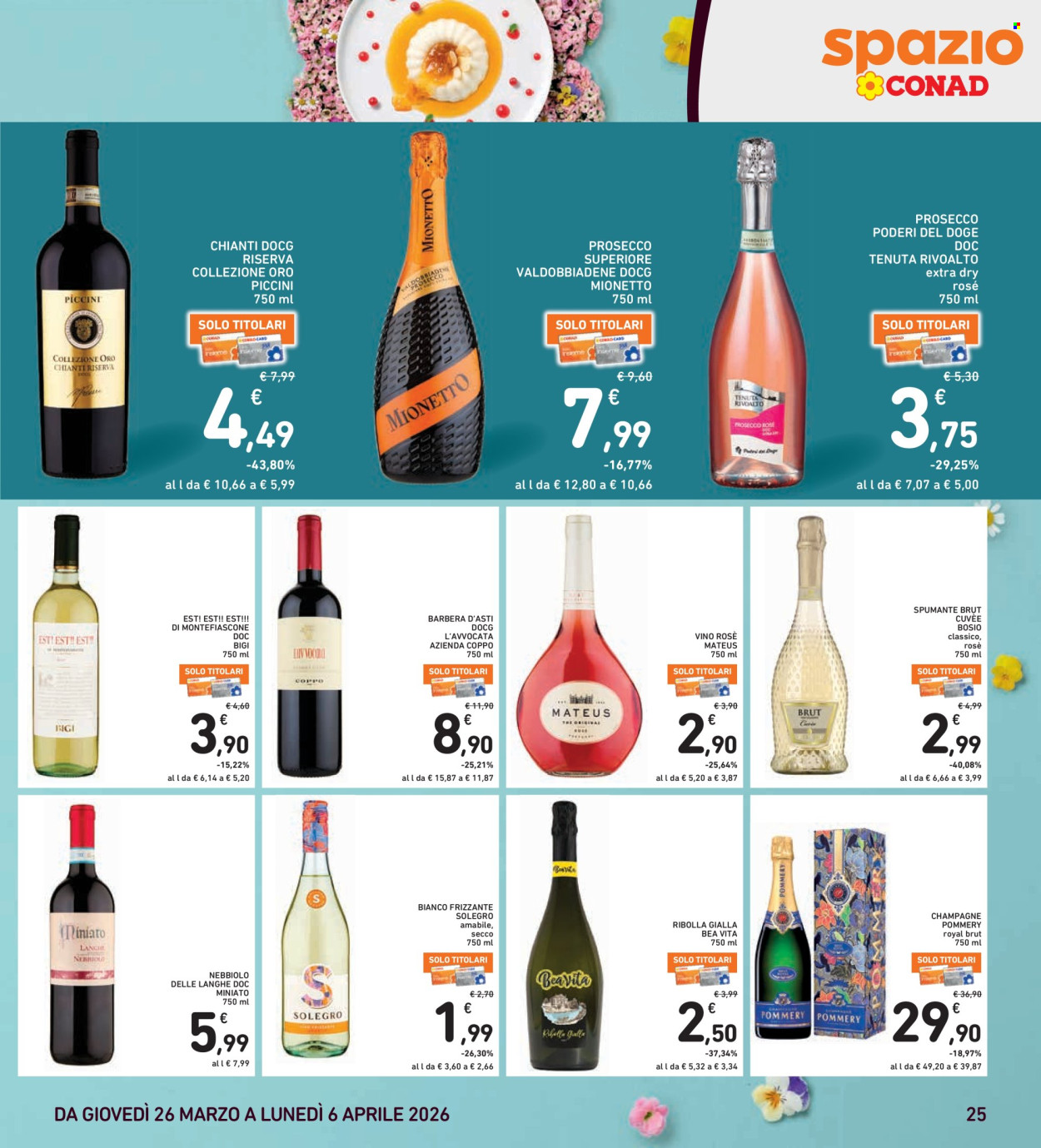 Volantino Spazio Conad - 26/3/2026 - 6/4/2026. Pagina 25