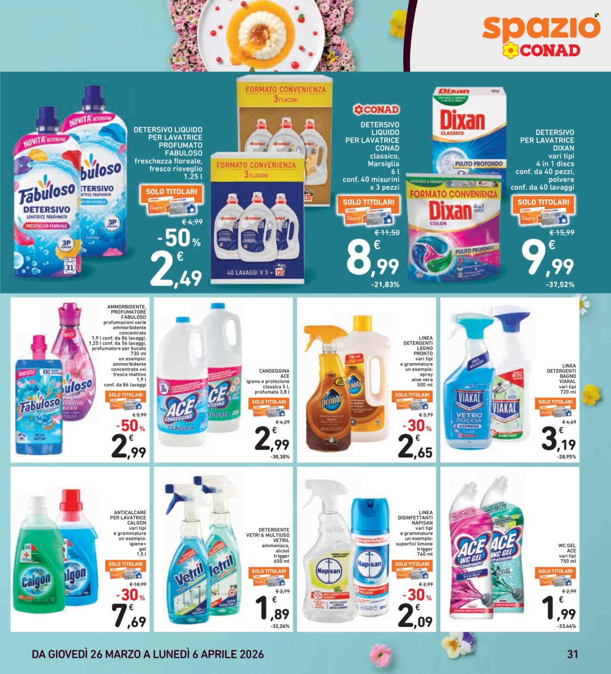 Volantino Spazio Conad - 26/3/2026 - 6/4/2026. Pagina 31