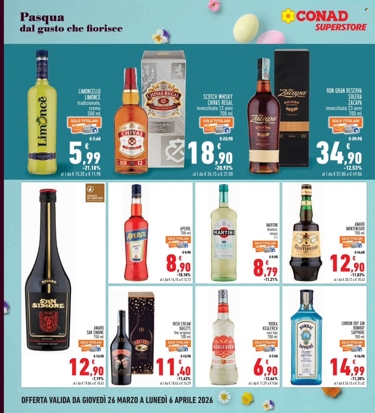 Volantino Conad - 26/3/2026 - 6/4/2026. Pagina 22