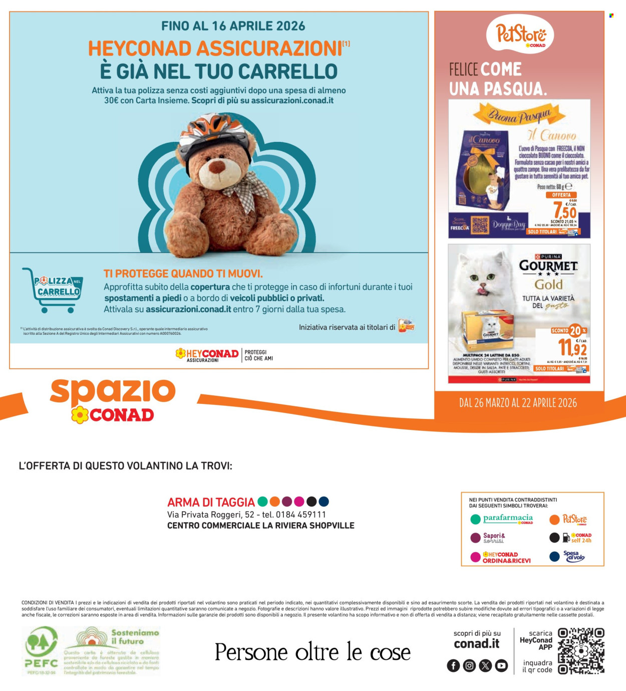 Volantino Spazio Conad - 26/3/2026 - 6/4/2026. Pagina 40