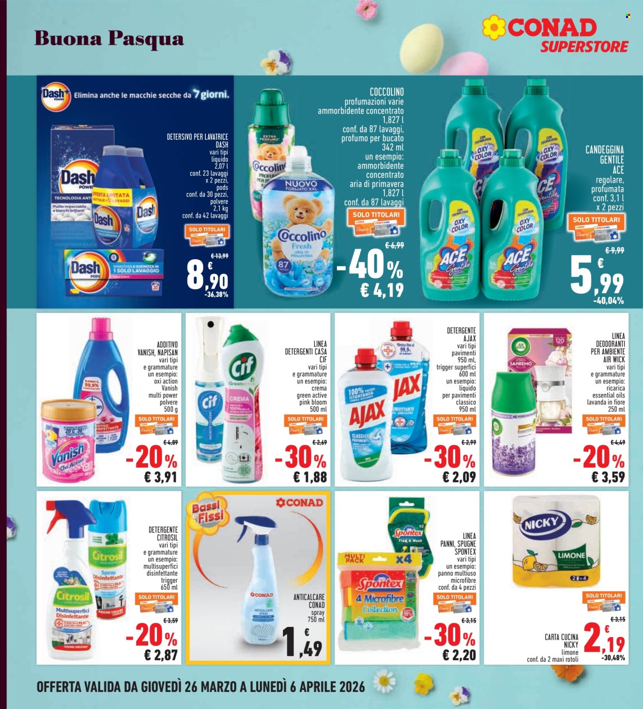 Volantino Conad - 26/3/2026 - 6/4/2026. Pagina 28