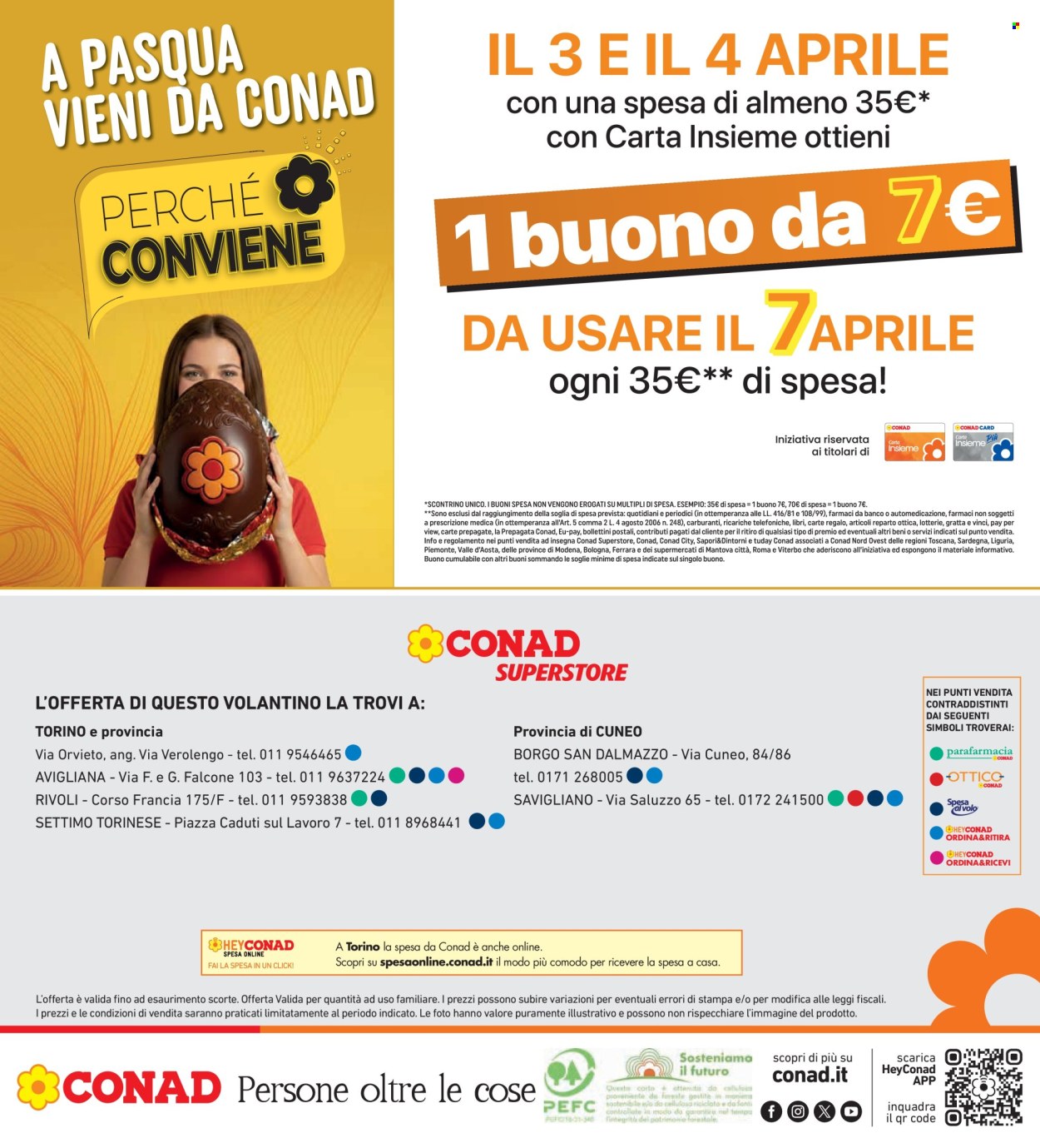 Volantino Conad - 26/3/2026 - 6/4/2026. Pagina 36
