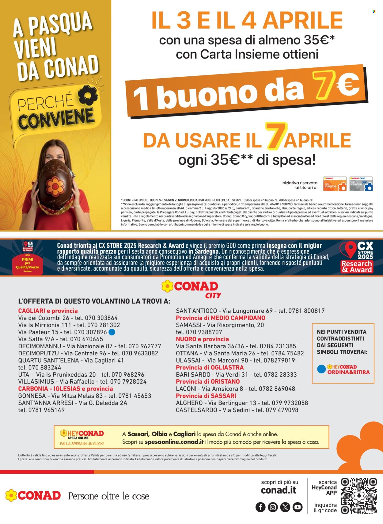 Volantino Conad - 26/3/2026 - 6/4/2026. Pagina 20