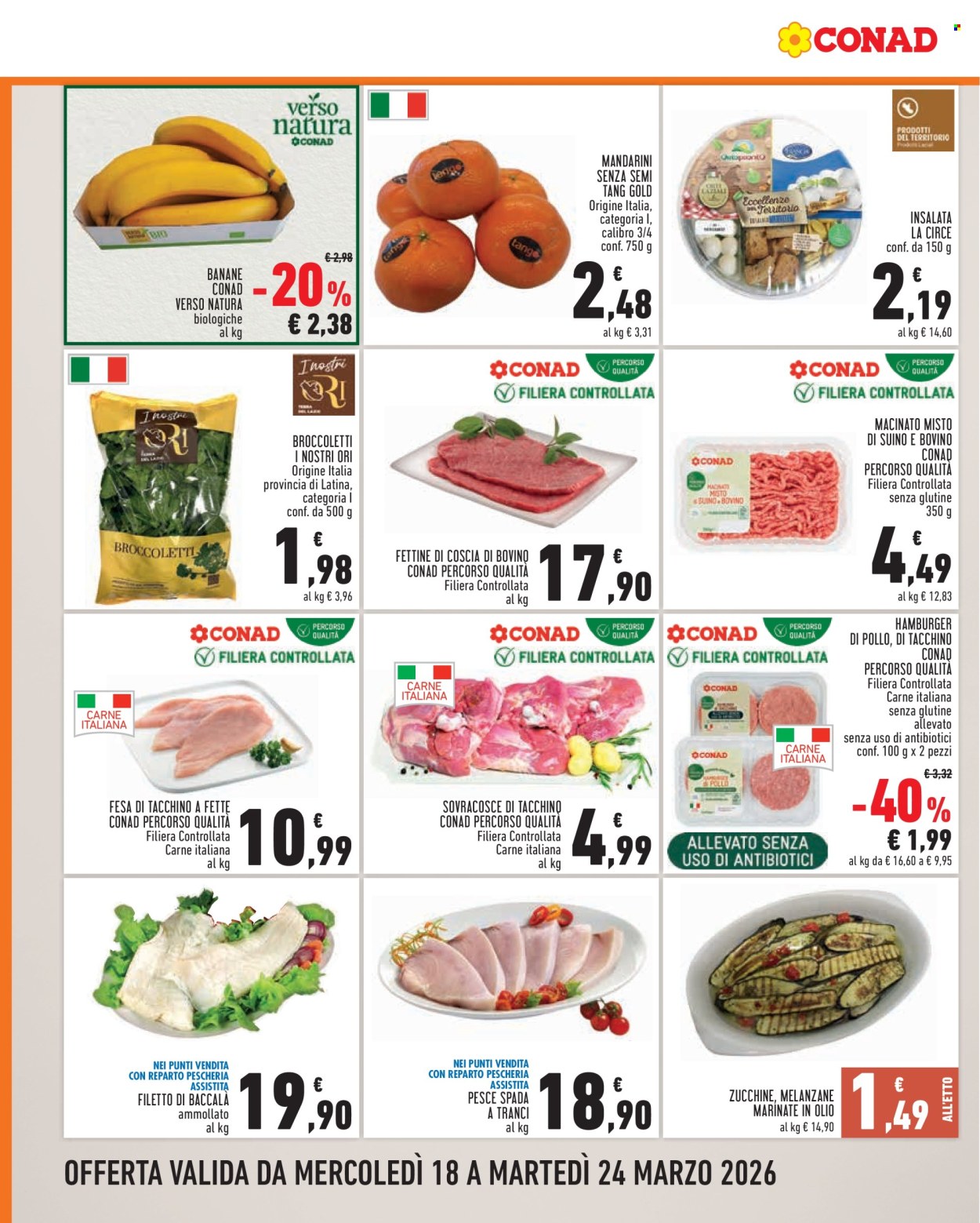 Volantino Conad - 18/3/2026 - 24/3/2026. Pagina 2