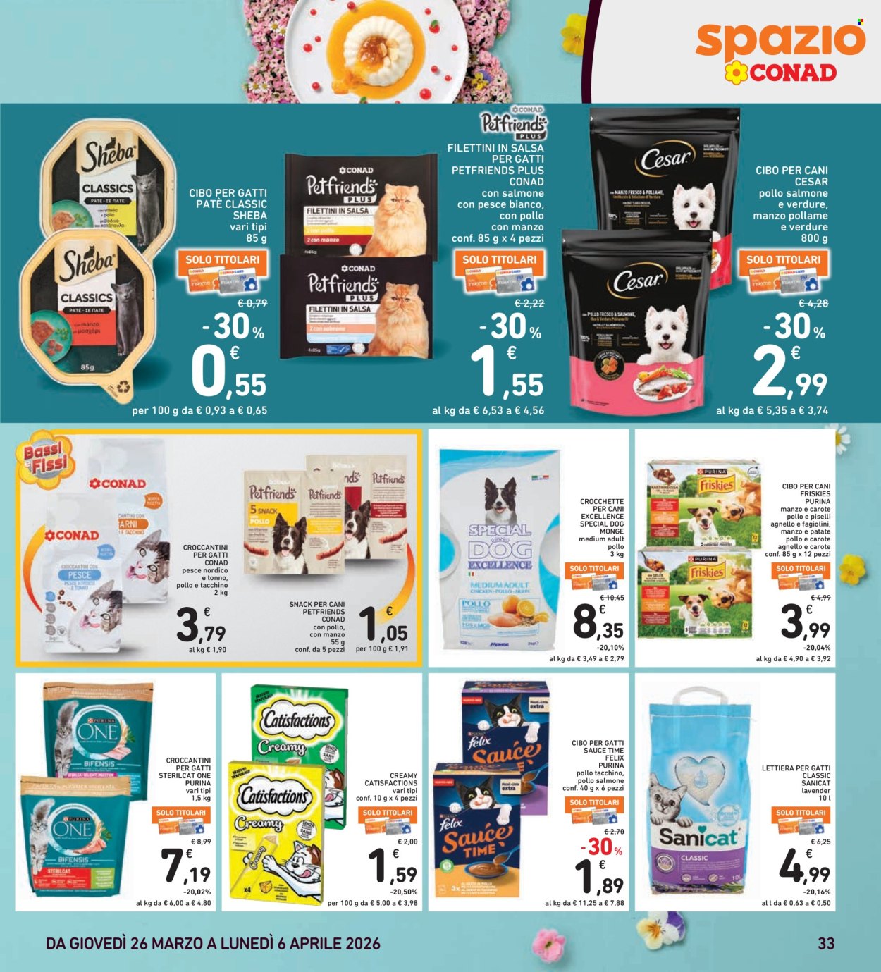 Volantino Spazio Conad - 26/3/2026 - 6/4/2026. Pagina 33