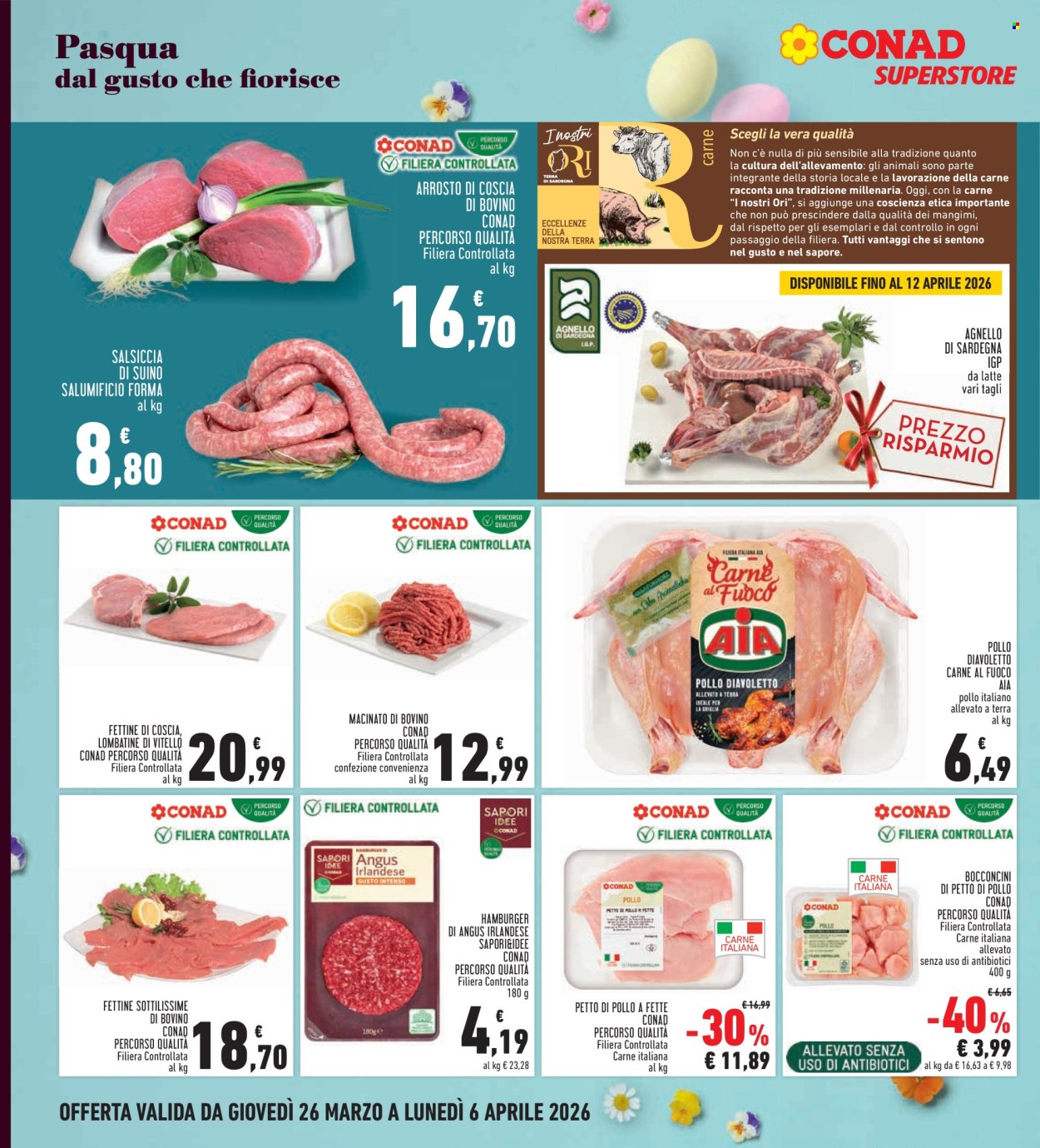 Volantino Conad - 26/3/2026 - 6/4/2026. Pagina 6