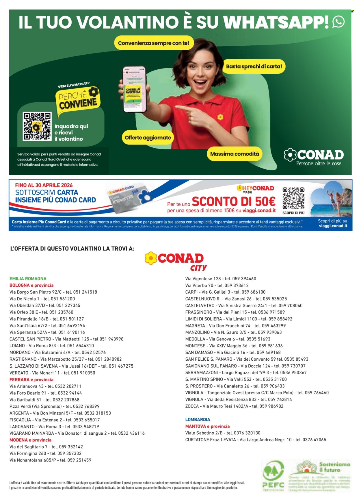 Volantino Conad - 26/3/2026 - 22/4/2026. Pagina 8