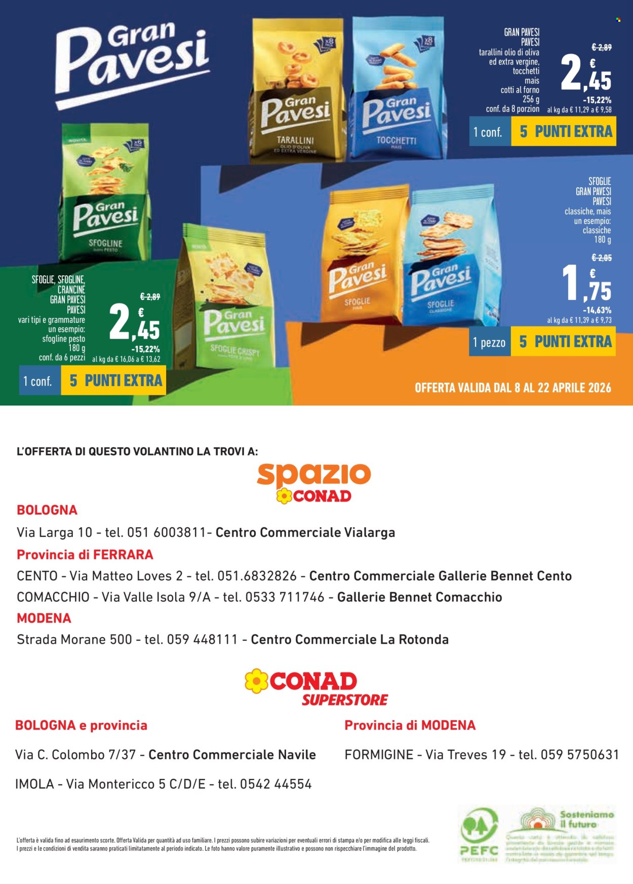 Volantino Conad - 26/3/2026 - 22/4/2026. Pagina 16