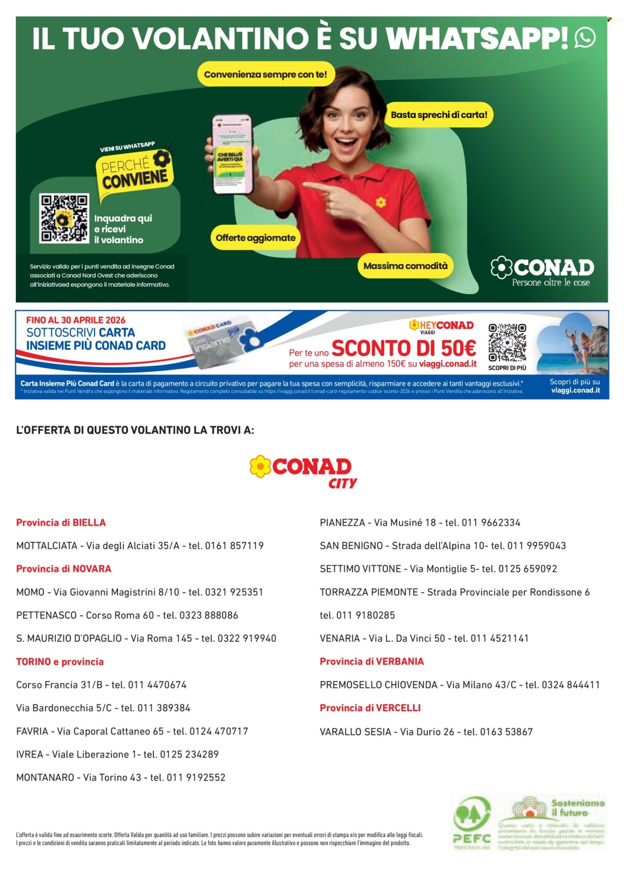 Volantino Conad - 26/3/2026 - 22/4/2026. Pagina 8
