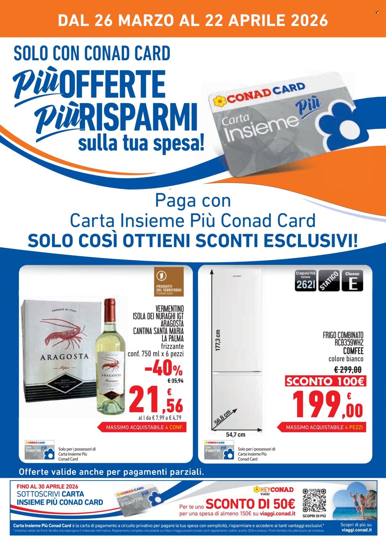 Volantino Conad - 26/3/2026 - 22/4/2026. Pagina 2