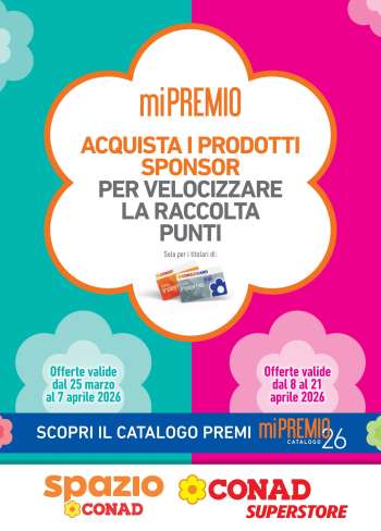 Volantino Conad - 25/3/2026 - 21/4/2026.
