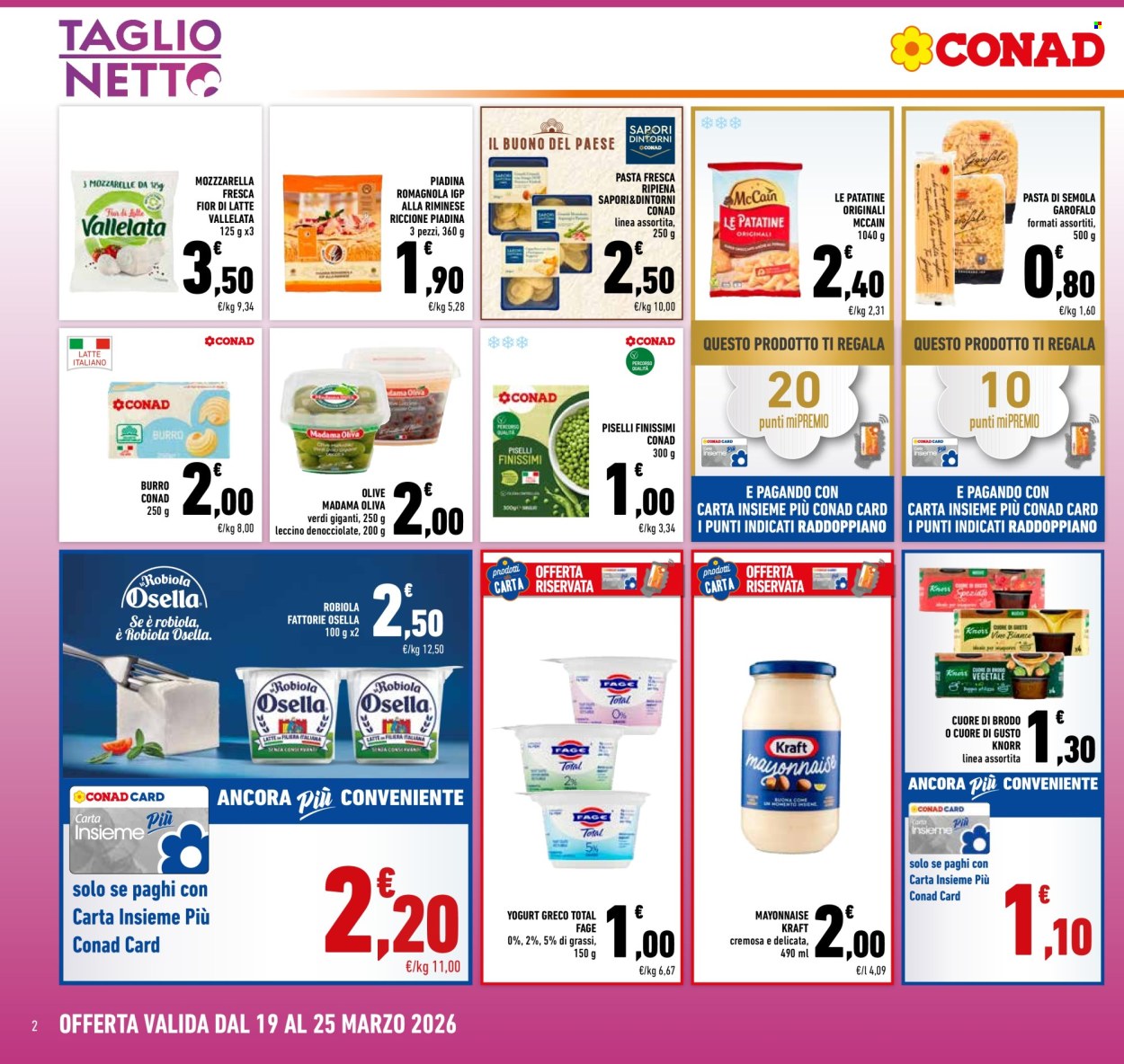 Volantino Conad - 19/3/2026 - 25/3/2026. Pagina 2