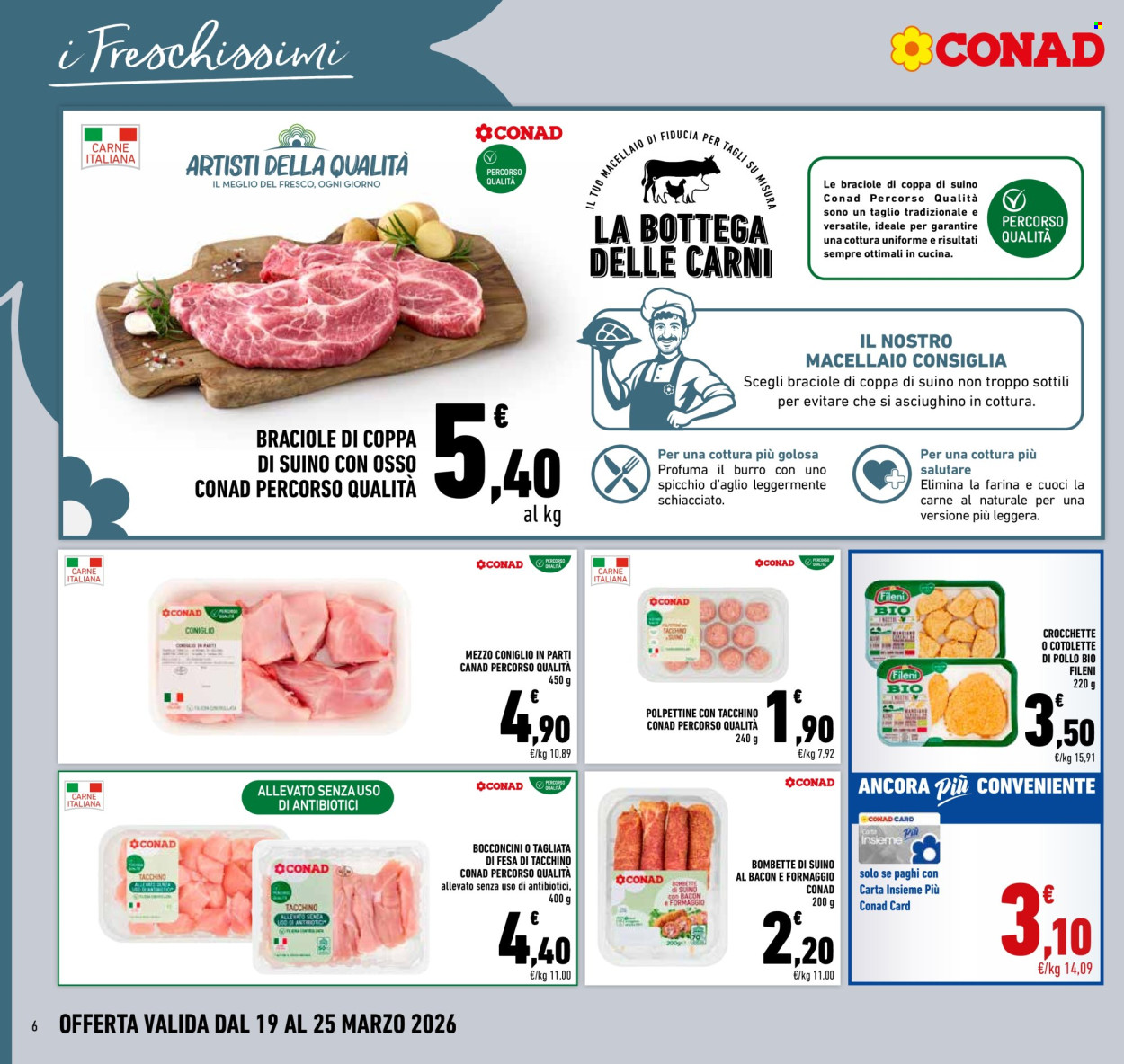 Volantino Conad - 19/3/2026 - 25/3/2026. Pagina 6