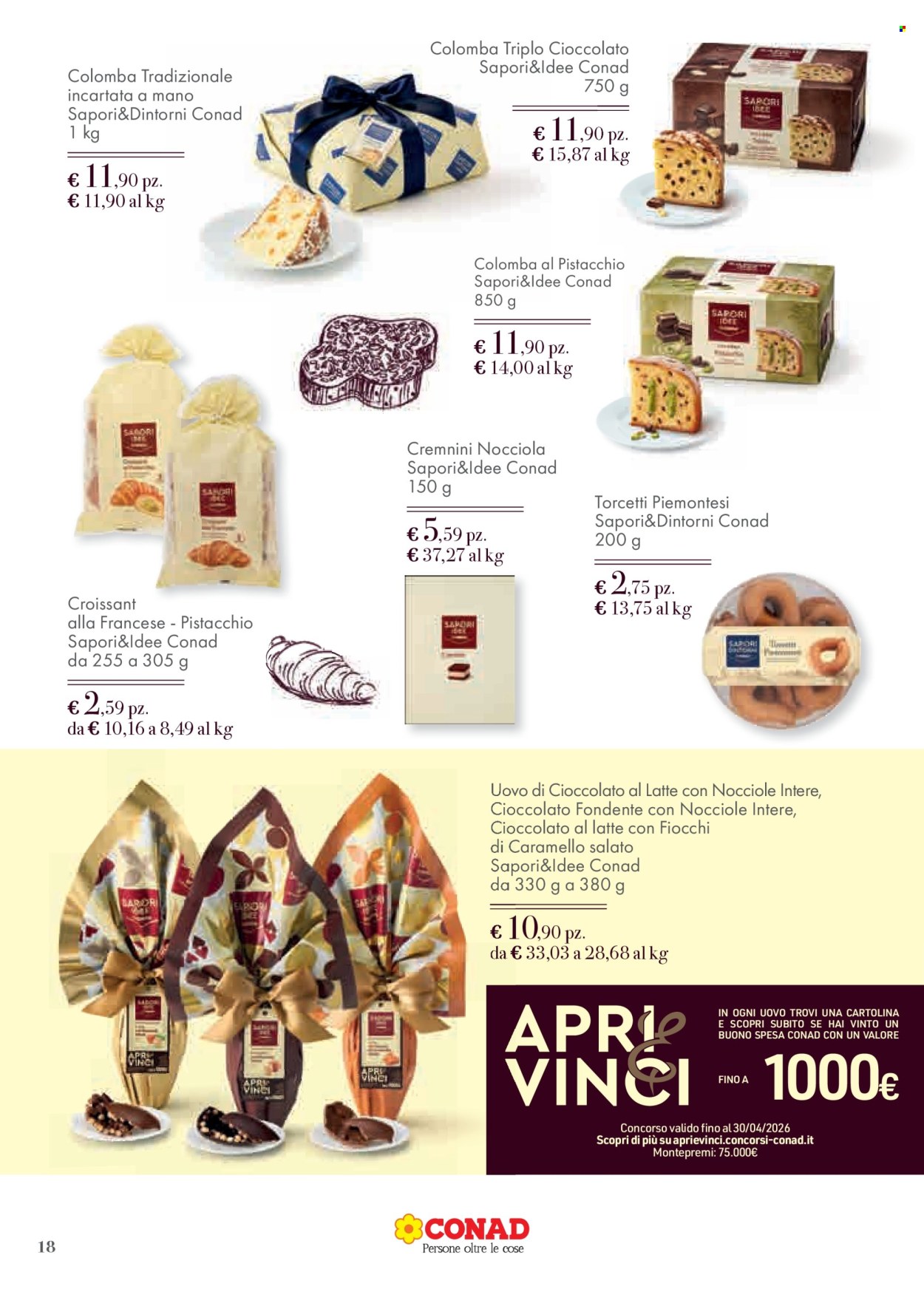 Volantino Conad - 12/3/2026 - 4/4/2026. Pagina 18