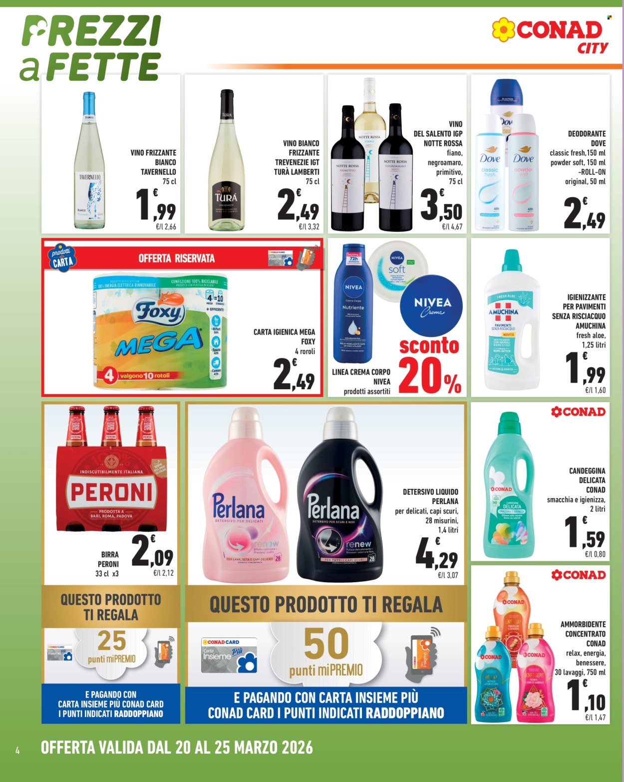 Volantino Conad City - 20/3/2026 - 25/3/2026. Pagina 4