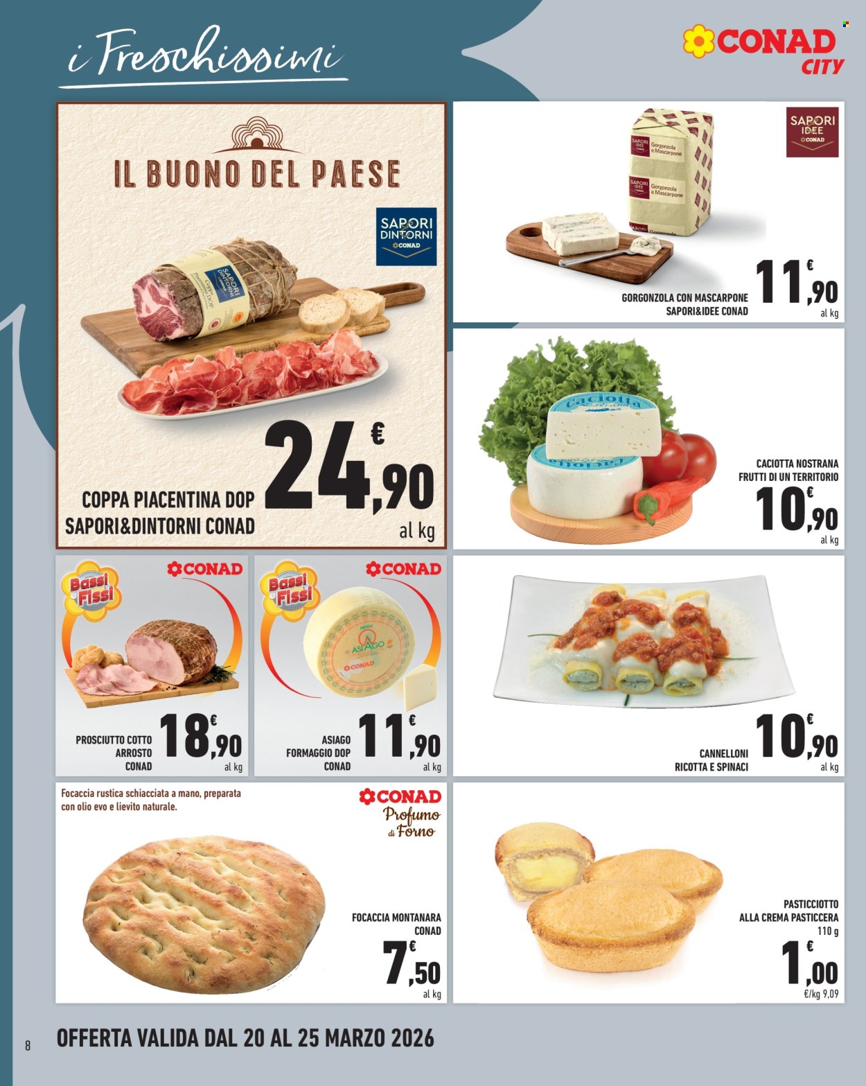 Volantino Conad City - 20/3/2026 - 25/3/2026. Pagina 8