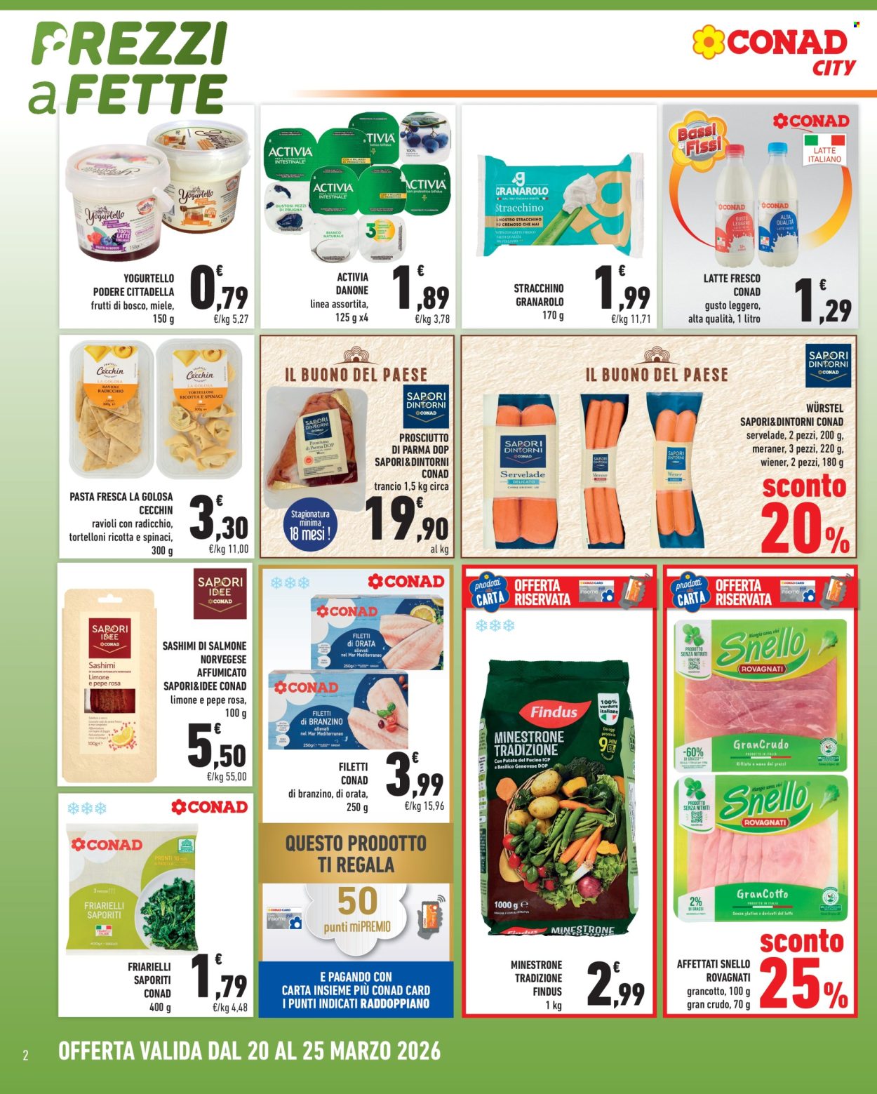 Volantino Conad City - 20/3/2026 - 25/3/2026. Pagina 2