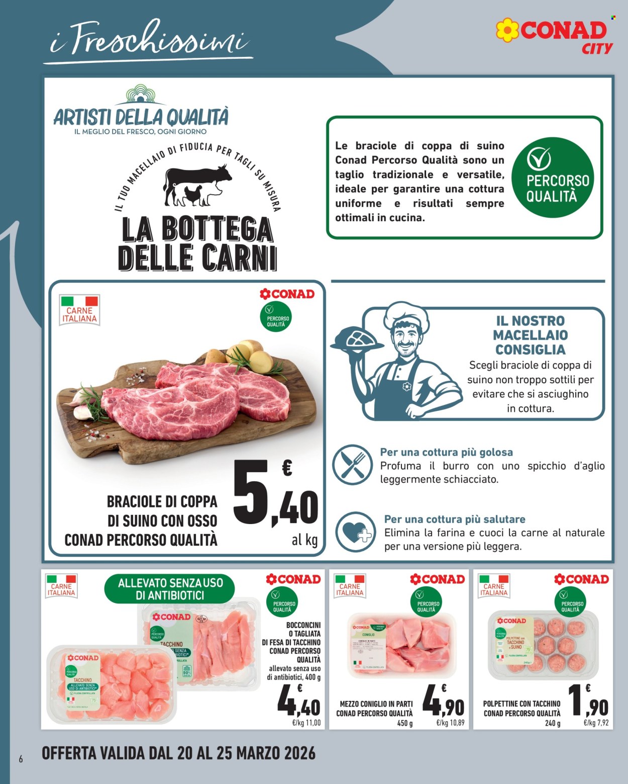 Volantino Conad City - 20/3/2026 - 25/3/2026. Pagina 6