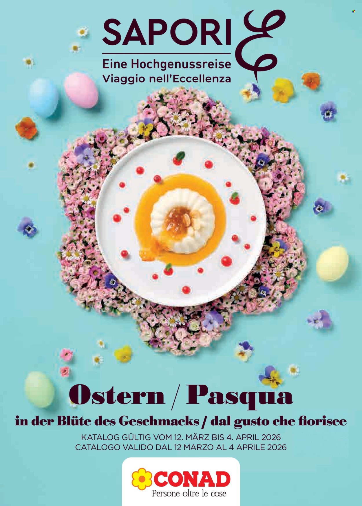 Volantino Conad - 12/3/2026 - 4/4/2026. Pagina 1