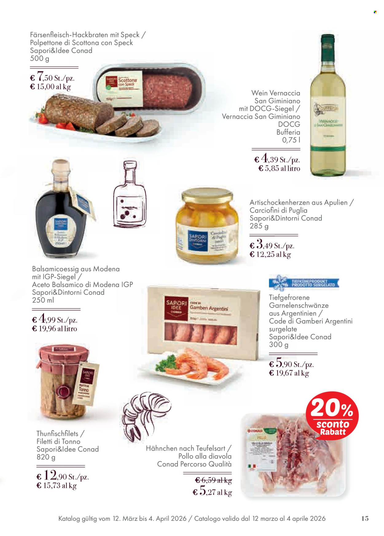 Volantino Conad - 12/3/2026 - 4/4/2026. Pagina 15