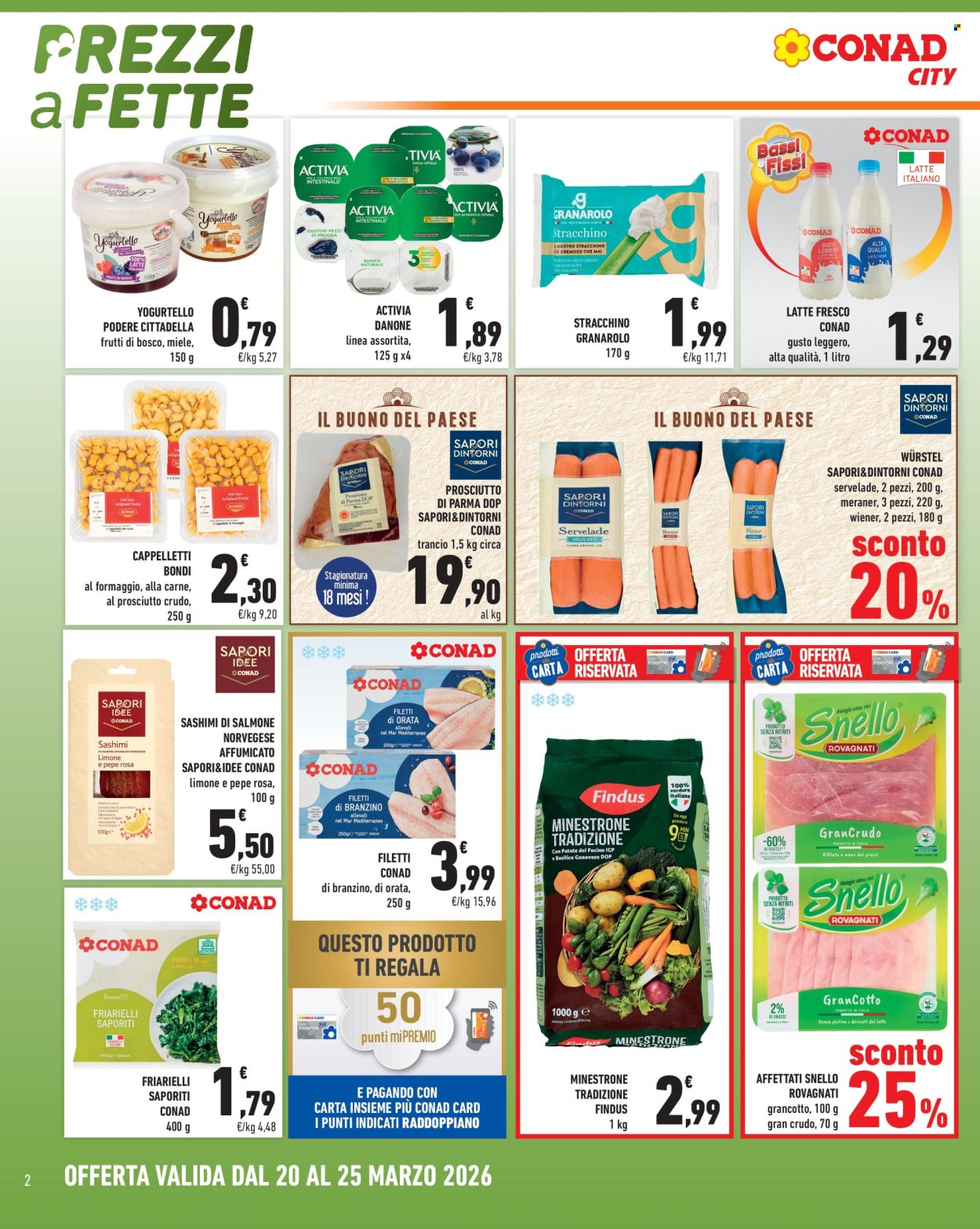 Volantino Conad - 20/3/2026 - 25/3/2026. Pagina 2