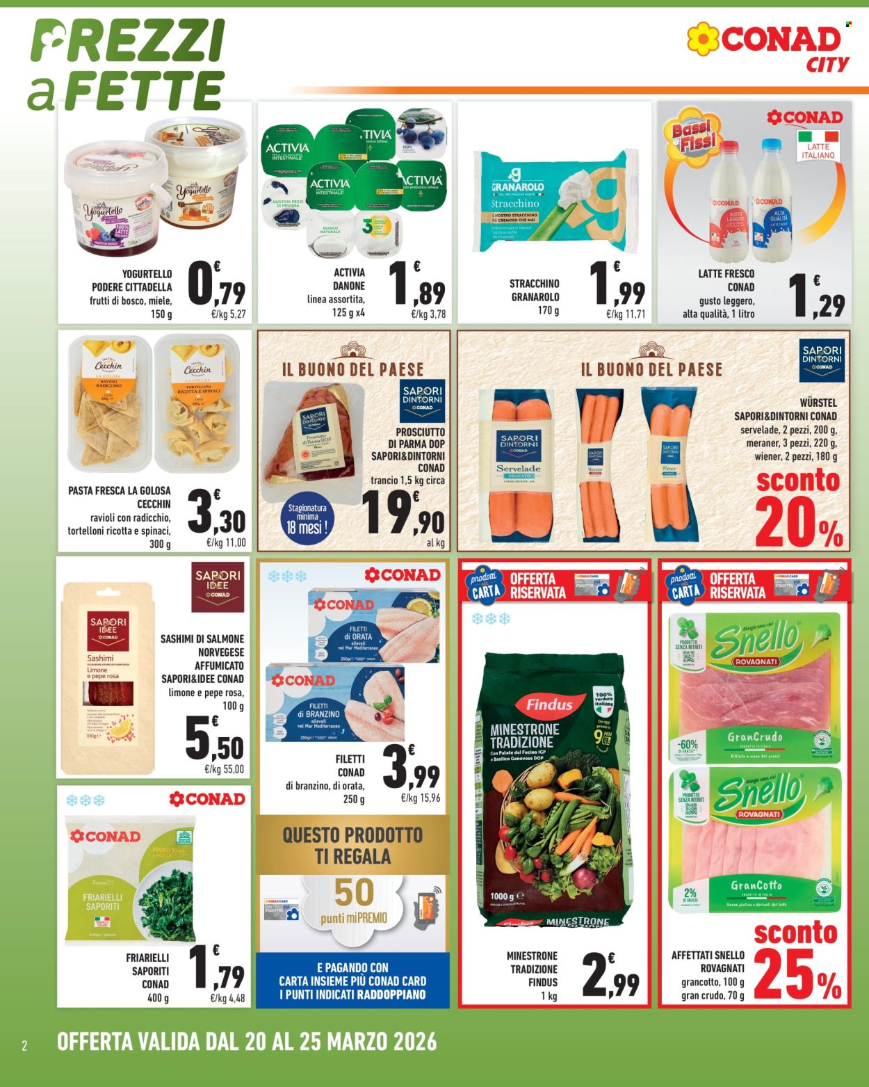 Volantino Conad City - 20/3/2026 - 25/3/2026. Pagina 2