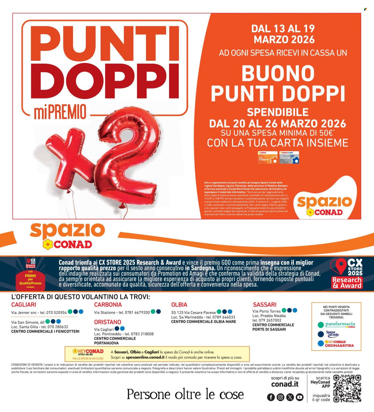 Volantino Spazio Conad - 20/3/2026 - 25/3/2026. Pagina 6