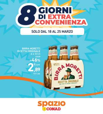 Volantino Spazio Conad - 18/3/2026 - 25/3/2026.