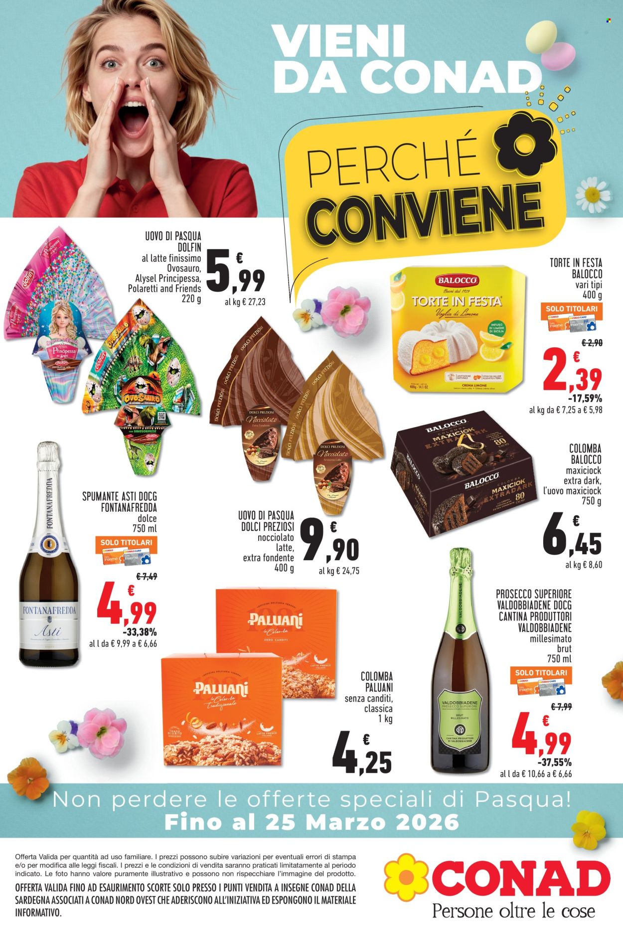 Volantino Conad - 19/3/2026 - 25/3/2026. Pagina 1