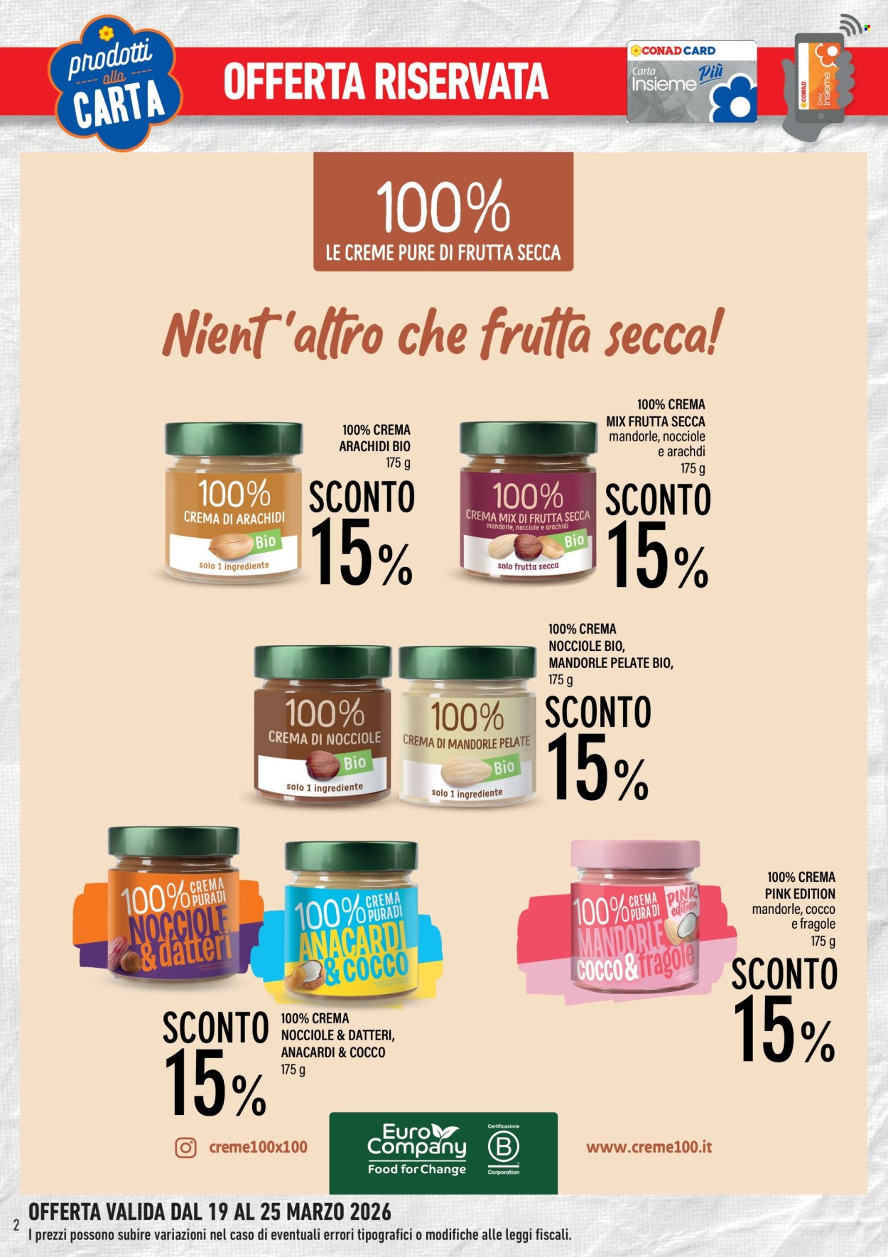 Volantino Spazio Conad - 19/3/2026 - 25/3/2026. Pagina 2