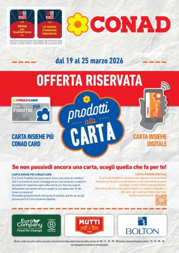 Volantino Conad - 19/3/2026 - 25/3/2026.
