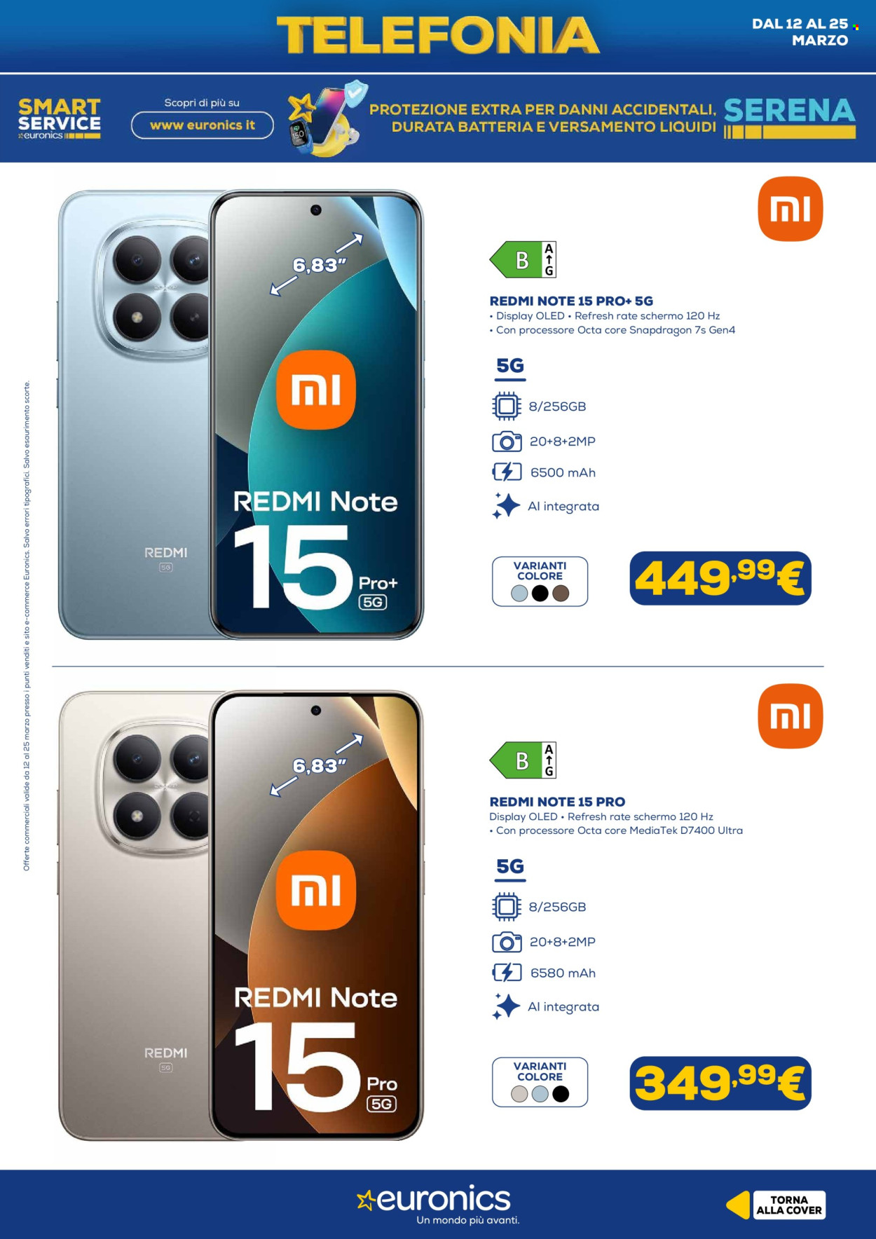 Volantino Euronics - 19/3/2026 - 25/3/2026. Pagina 10