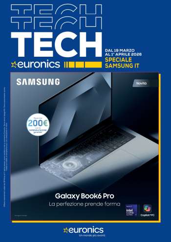 Volantino Euronics - 19/3/2026 - 1/4/2026.